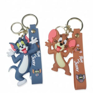 Tom & Jerry Keychain Set (2 Pieces) (2)