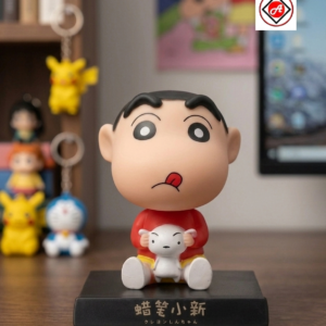 Shinchan & Shiro Bobble Head Figure