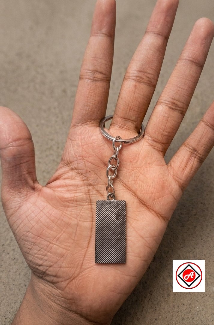 Demon Slayer-Inspired Rising Sun Metal Anime Keychain - Image 6