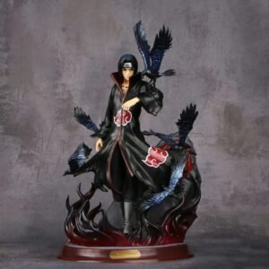 Itachi Uchiha Premium Action Figure – 25 cm (Double Head) High-Quality Anime Collectible Statue | Naruto Shippuden Display Model (Inspired)