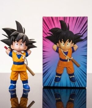Kid Goku Smiling Anime Figure (16 CM) – Dragon Ball Collectible Figure (Inspired)
